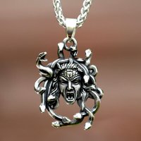 2023 New Design 316L Stainless Steel Men's Medusa Pendant Necklace Vintage Accessories Fashion Party Gift free shipping
