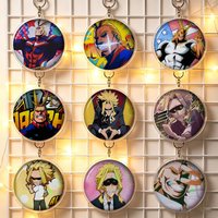 Cartoon Character All Might Anime Anime Pin Handmade Brooch For Clothes Cartoon Badge Backpack Decoration Jewelry Accessories