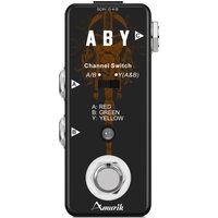 ABY Switcher Box Guitar Pedal ABY Line Selector Audio Channel Swith Combine Effect Pedal Guitar Accessories