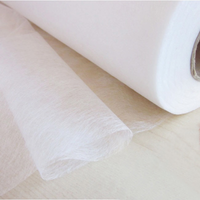 50cm*112cm Easy Iron On Sewing Fabric Join Patchwork Interlining Double Faced Adhesive Batting DIY Fabric Bonded Household Iron
