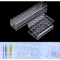 NEW Eyebrow brush tube display stand Eyelash brush storage bracket tweezers Holder Acrylic Beauty Makeup Tools Eyelash Planting