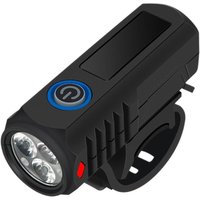 AliExpress NONE USB Type-C Rechargeable MTB Bicycle Headlight Outdoor Cycling Long Lasting Warning Lights Bright Bike Headlight Flashlight