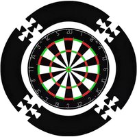【YA】4Pcs/Set 18in EVA Dartboard Surround Jigsaw Dart Board Protection Ring Removable Wall Dart Board Backboard For Indoor Gaming
