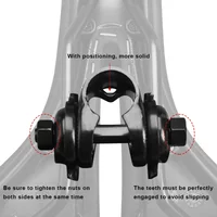 Bicycle Saddle Cushion Mount Clip Quick Release Fix Clamp 22.2mm Metal Clamping Ring Bike Seatpost Clamp Cycling Accessories