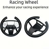 Racing Wheel for Game Controller, Ergonomic Steering Wheel Grip for DualSense Wireless Controller