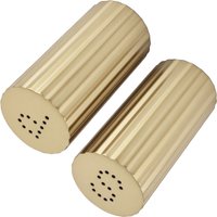 2Pcs Seasoning Shakers Multifunctional 304 Stainless Steel Seasonings Dispensers for Salt Chili Powder Powdered Sugar