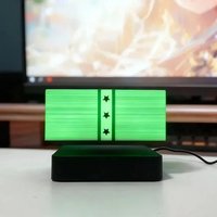 Magnetic Floating US Dollar Money LED Ornament High Tech Levitation Table Decor For Gamers Teens Bedroom Ambient Deco