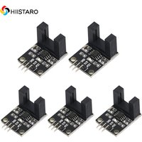 5pcs Beam photoelectric sensor Electric motor counter speed test module LM393 groove coupler module