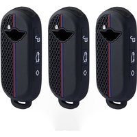 Silicone Key Case For Car Cover Shell Fob For BMW MINI Cooper Countryman U25 J01 J05 F65 F66 2024 2025 Protection Keychain