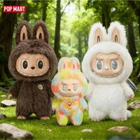 POP MART Original 58cm ZIMOMO Archangel LABUBU Leader Vinyl Face Plush Dolls Coca-Cola Series Vinyl Plush Toys Blind Box