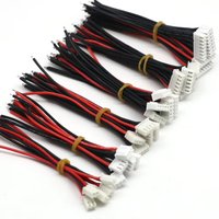 5pcs/lot 1S 2S 3S 4S 5S 6S Lipo Battery Balance Charger Cable Plug Wire IMAX B6 Connector Plug Balanced Charging Line Wholesale