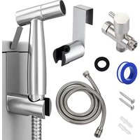 Handheld Toilet Bidet Sprayer Set Kit Stainless Steel Hand Bidet faucet for Bathroom Hand Sprayer Shower Head