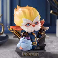 POP MART LEAGUE OF LEGENDS ARCANE Seria Blind Box Zabawki Kawaii Anime Figurki Akcji Caixa Caja Niespodzianka Mystery Box Lalki dla Dziewczyn