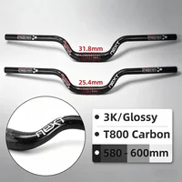 AliExpress NONE Carbon Riser Handlebar for MTB and BMX, Gloss Handlebar, NEXT Race Face, 31.8mm, 25.4mm Diameter, 560mm to 700mm Diameter