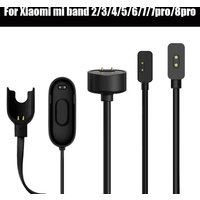 Magnetic Chargers for Xiaomi Mi Band 7 6 5 USB Charging Cable for MiBand 4 3 2 MiBand 7 Pro Cord Charger Dock USB Wire Portable