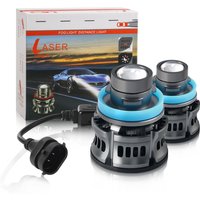 Automotive H7 9006 Laser Headlight Bulbs Canbus H11 9005 HB3 Projector Auto Fog Lights 3000K 6000K 8000K Modification LED Lights