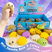 Mini Blind Box Colorful Simulated Dumplings Soft Immersive Relaxation Relieve Anxiety and Stress Increase Happiness Release Toy