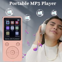 Portable MP3 Player HiFi Music Player Independent Volume Control Picture Video Book Recording for Entertainment Learning