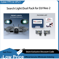 Lampe frontale compacte VIFLY Neo2Beam Search Light Dual Pack pour DJI Neo 2