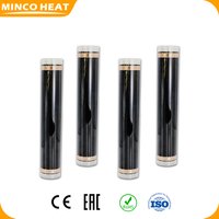Minco Heat 220V 140w/m2 Infrared Heating Film Home Electric Warm Floor Mat 50cm Width 0.125~3.75㎡ Made In Korea