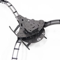 Rctosky Y6 carbon fiber three-axis frame f450 crossing three-axis frame three-axis drone frame