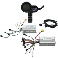 Nowy sterownik podwójny napęd skutera elektrycznego JP 48V 52V 60V 25A 50A bezszczotkowy kontroler zestaw sterowniczy napęd tyln