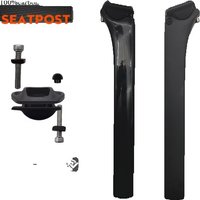 AliExpress NONE Bicycle Carbon Seatpost FOR SL8 Road Bike Black Paint Matte Offset 15mm Height 300mm Bicycle Seat Post SL8 Seatpost