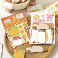 120pcs Cartoon Stickers, Japanese Cute Animals, Notes, Notepad, Stationery Stickers, Handbooks, Messages, Notes, N Stickers