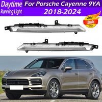 9Y0941181 9Y0941182 DRL LED Car Front Bumper Daytime Running Light Turn Signal Light Fog Light For Porsche Cayenne 9YA 2018-2024