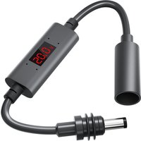 Starlink Mini Extension Cable with Current and Voltage Digital Display Waterproof Starlink Standard Gen3 DC Male to DC Female