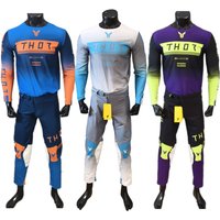 Motocross Jersey Set Race Uniform Motorcycle Off-Road Enduro Jersey And Pant Motocross Jersey Set Breathable Set