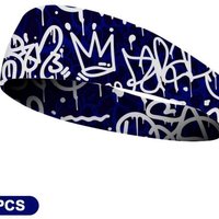 AliExpress NONE Sports Cycling Hairband Breathable Non-slip Running Wide Sweatband Men Women Sweat Absorb Elastic Gym Fitness Workout Headband