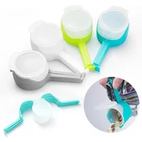 1pcs New Snack sealing clip food bag sealer Clamp Plastic Food Saver Travel Kitchen Gadgets Seal Pour Food Storage Bag Cap Clip