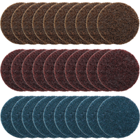 30PCS 2 Inch Nylon Quick Change Sanding Discs,Nylon Surface Conditioning Discs for Surface Strip Grind Polish Burr Finish image 3
