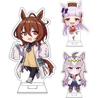 10CM Anime Uma Musume: Pretty Derby Cosplay Cute Acrylic Figure Stand Plate Royce and Royce Agnes Tachyon Ornaments Gifts
