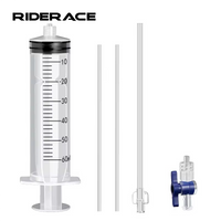 Bicycle Tubeless Tire Liquid Injection Tool 60ml Bike Tire Tubeless Sealant Injector Oil Mineral Change Repair Tools