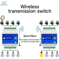1/2/4/8-Way 915/868MHz Wireless Remote Synchronous Switch 5/10km Distance COJXU E860-DTU Series Industrial Grade Low Latency
