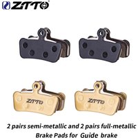 AliExpress ZTTO 4 Pairs MTB Bike 4 Piston Disc Brake Pads Brake Shoes For Guide G2 RSC Hydraulic brake Metallic Brake Pads XO Trail E9 E7