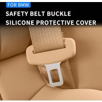 Car Seat Belt Protector Case For BMW E90 E91 F30 G20 F10 G30 F20 F22 G11 G01 F25 Seatbelt Buckle Cover Silicone Inter Accessorie