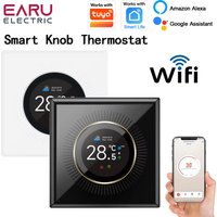 TUYA WiFi Smart Knob Thermostat Floor Heating Water Gas Boiler Home Room Programmabeating Water Gas Boiler for Alexa Google Home