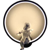 Nordic Warm Angel Wall Lamp Modern Living Room Bedroom Corridor Creative Personality Children's Bed Decoration Light Fixture