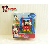 Disney Mickey and Pluto Mickey's Fun Swing Action Figures Pvc Model Doll ornament Birthday Gifts
