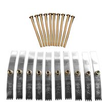 Wall Box Repair Tool 10 Pieces Maintenance Tool Wall Box Repairer with Teeth for Wiring Maintenance Socket Installation