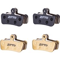 AliExpress ZTTO MTB Bike 4 Piston Disc Brake Pads Metallic Brake shoes For Guide G2 RSC Hydraulic brake Metallic Brake Pads XO Trail E9 E7