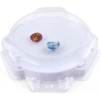 Portable Large Spinning Top Board Spinning Top White Battle Arena Durable Gyro Spinning Top Kid Gift