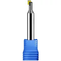 MCD Diamond CNC Milling Cutter Length 3mm-6mm Carbide Tungsteel Flat End Mill