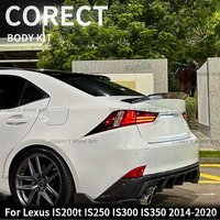 Suitable for Lexus IS200t IS250 IS300 IS350 2014-2020 AR model high-quality carbon fiber spoiler tail body kit modification