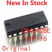5PCS/LOT CD4042BE CD4042 DIP-16 Four-latch D-type flip-flop In Stock NEW Original IC