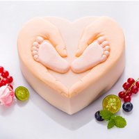【HG】Single Cavity Family Parent Child Theme Cake Mould Food Grade Silicone Cake Molds DIY Kitchen Mousse Dessert Baking Tools