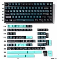 GMK 161 keys Monster Keycaps SA keycaps Double Shot ABS keycaps For MX Switches Mechanical Keyboard Game ISO Keys
